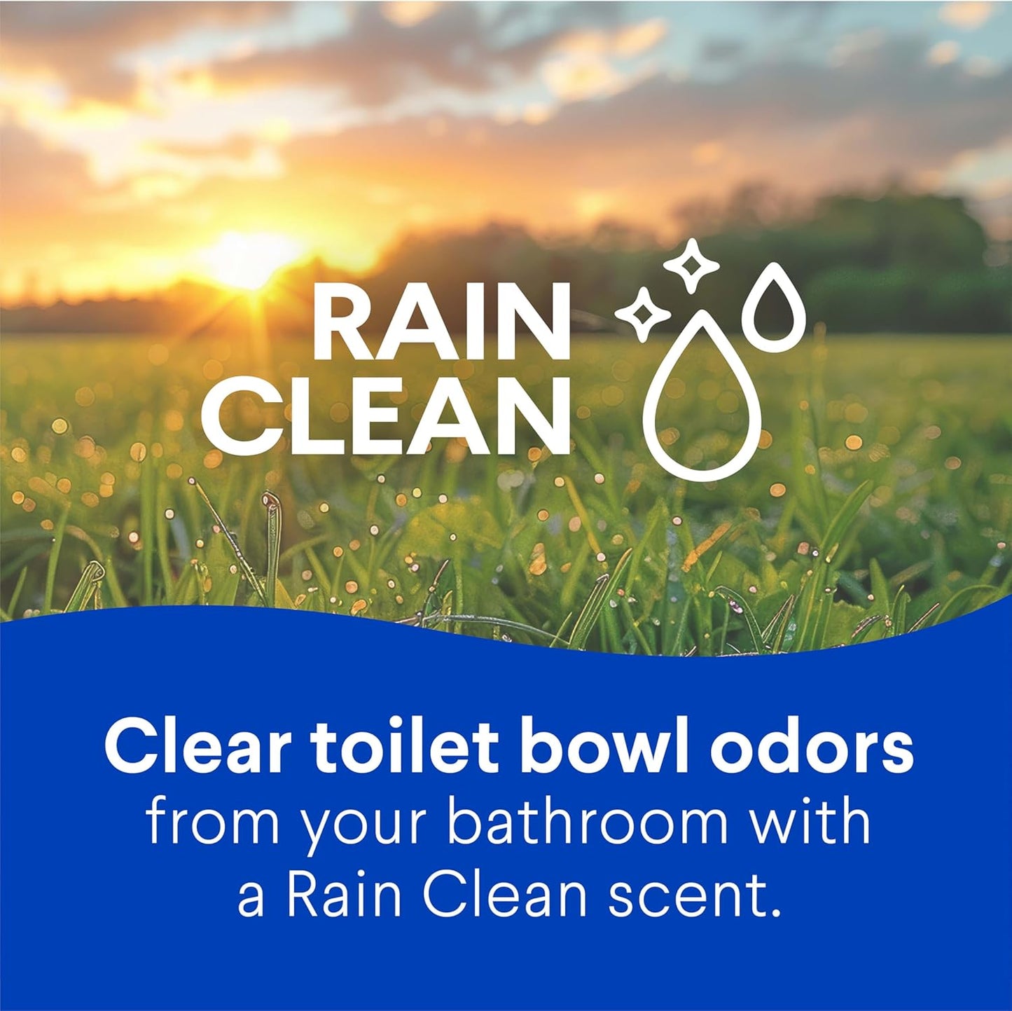 Clorox Toilet Bowl Cleaner Bleach, Rain Clean, 24 Fluid Ounces (Package May Vary)