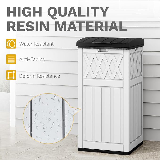 DWVO 36-Gallon Outdoor Trash Can - Image 6