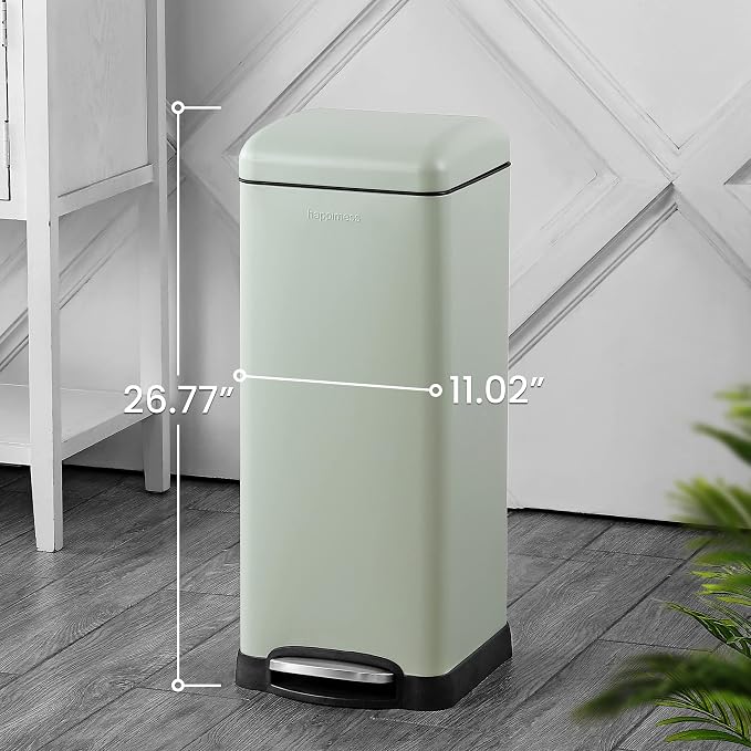 happimess HPM1007E Betty Retro 8-Gallon Step-Open Trash Can - Image 6