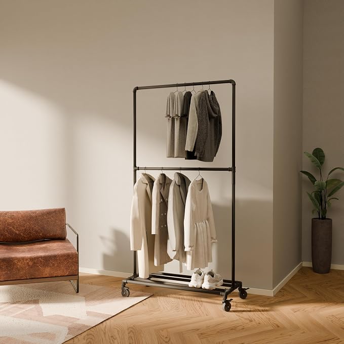 pamo Industrial Pipe Clothing Rack by pamo