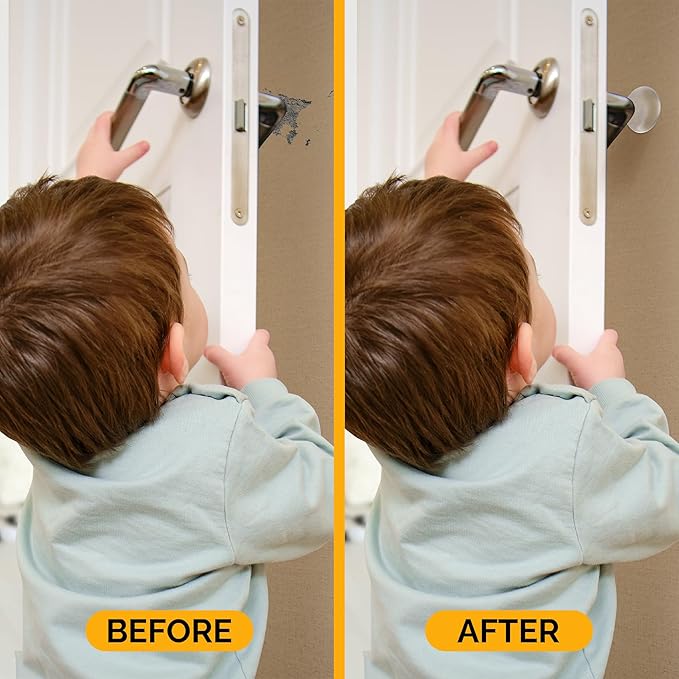 Ducki Door Stop Wall Protector | Self Adhesive Door Knob Wall Protectors from - Image 7