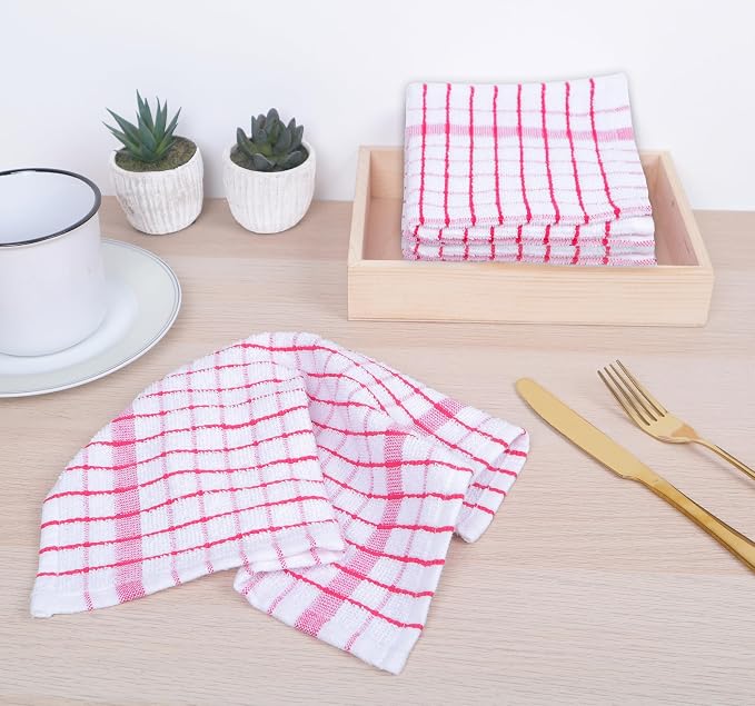 AMOUR INFINI Kitchen Dish Cloths Set of 8 - Image 4