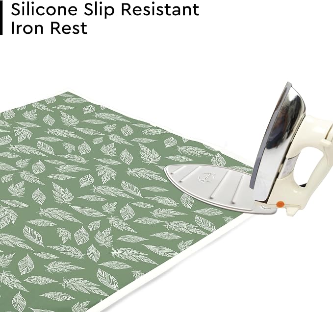 Encasa XO Ironing Mat/Pad with 3mm Padding & Silicone Iron Rest - Image 2