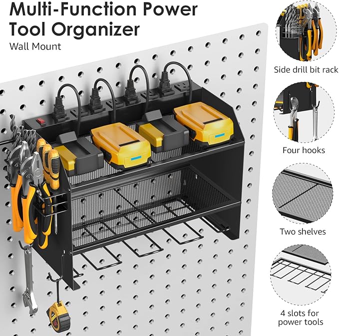 CCCEI Modular Power Tool Organizer Wall Mount - Image 5