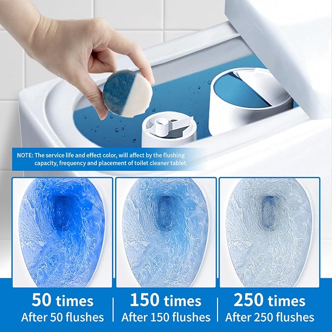 Toilet Bowl Cleaner Tablets, Automatic Toilet Tank Cleaner - Image 5