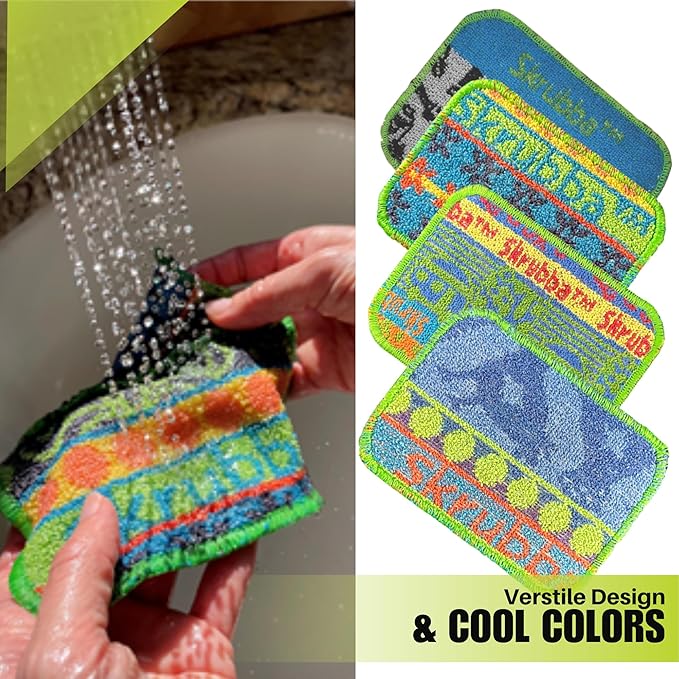Wet-It Skrubba Non-Scratch Scouring Pad – European Scrubby Sponge - Image 6