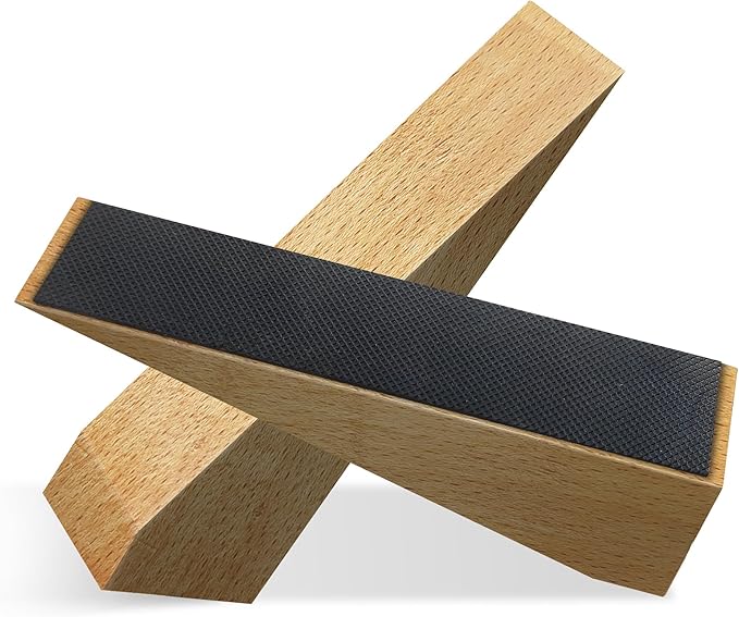 2 Pack Wooden Door Stop by Unknown