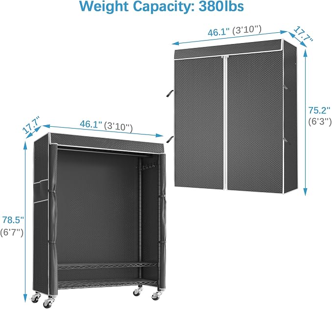 VIPEK R3C Plus Garment Rack - Image 6