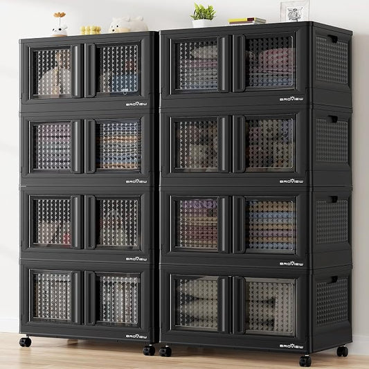 BROVIEW 160Gal Stackable Storage Bins by BROVIEW-EnjoytheArtofLife