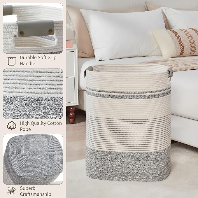 Laundry Basket with Handles - Image 4