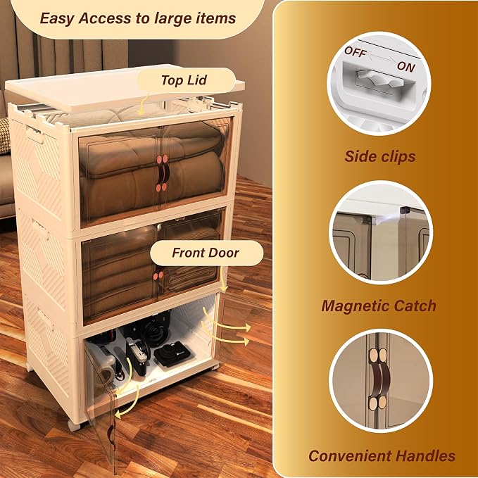 Tansheep Stackable Storage Bins - Image 4
