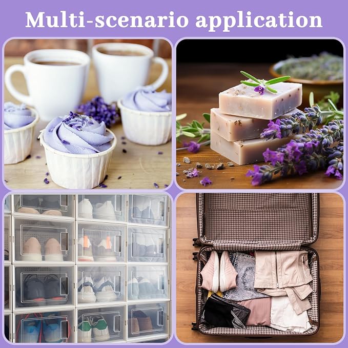 36 Pack Lavender sachets 100% Natural Dried Lavender Buds, French Lavender - Image 4