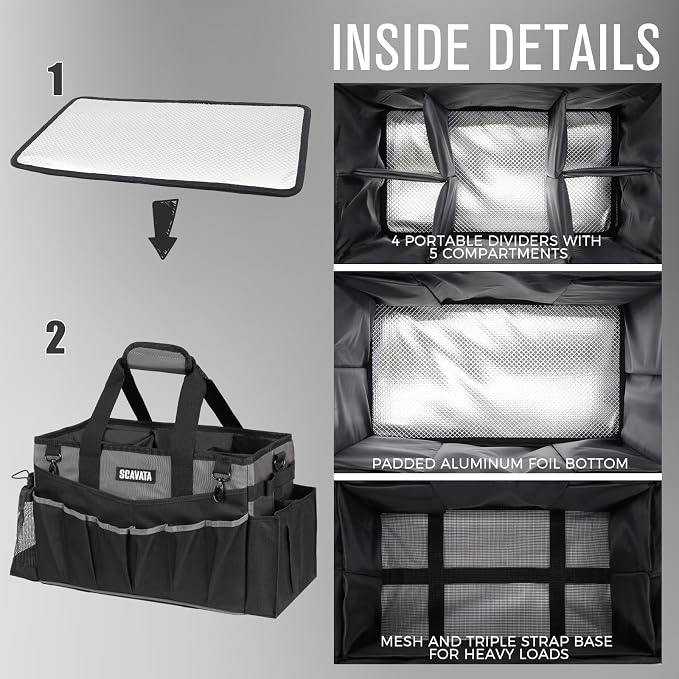 Wearable Cleaning Caddy Bag, Cleaning Caddy Supplies Organizer - Image 4