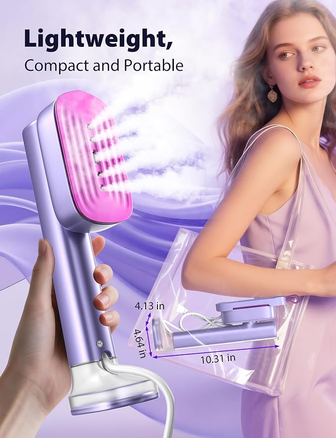Sundu Steamer for Clothes, 15s Fast Heat-up Handheld Garment Steamer, 35mins - Image 5