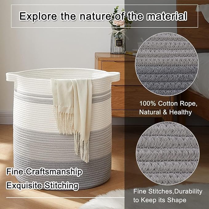 OIAHOMY 100L Laundry Hamper - Image 5