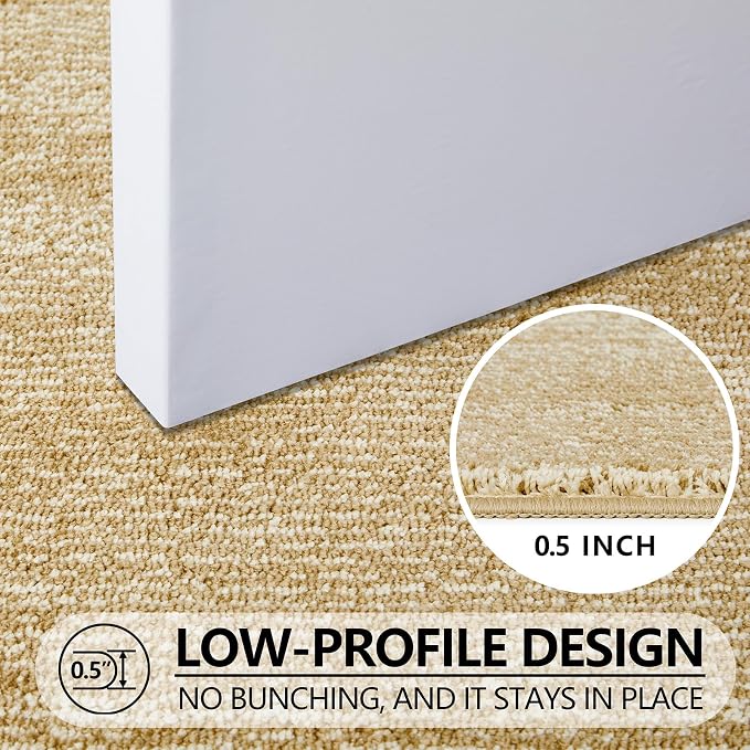 REFETONE Indoor Doormat, Front Door Mat 20"x32" Absorbent Rubber Backing Non - Image 3