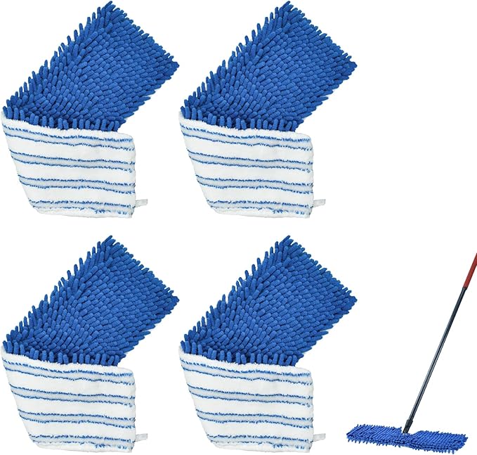 4 Pack Mop Heads Replacements Compatible - Image 9