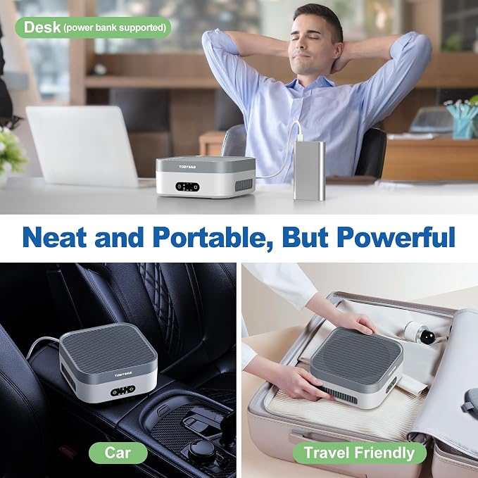 Air Purifier for Home – True HEPA Filter for Pets, Smoke & Allergies | 600 Sq - Image 8