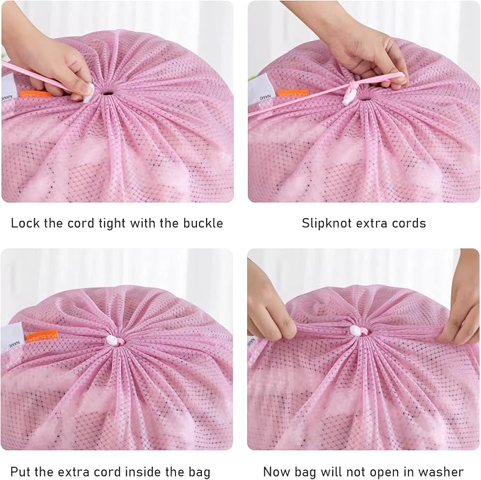 Polecasa Heavy Duty Large Mesh Laundry Bags - Image 6
