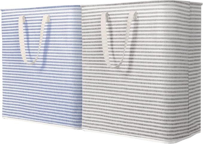 Lifewit 2 Pack Laundry Hamper Large Collapsible Laundry Basket, Freestanding by Lifewit