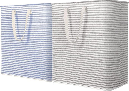 Lifewit 2 Pack Laundry Hamper Large Collapsible Laundry Basket, Freestanding by Lifewit