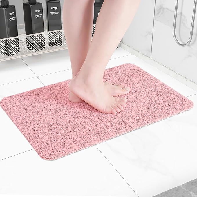 Non-Slip Bathtub Mat, Anti Slip Shower Mat, Fast Drying Bathtub Mats, Foot by Hargiis