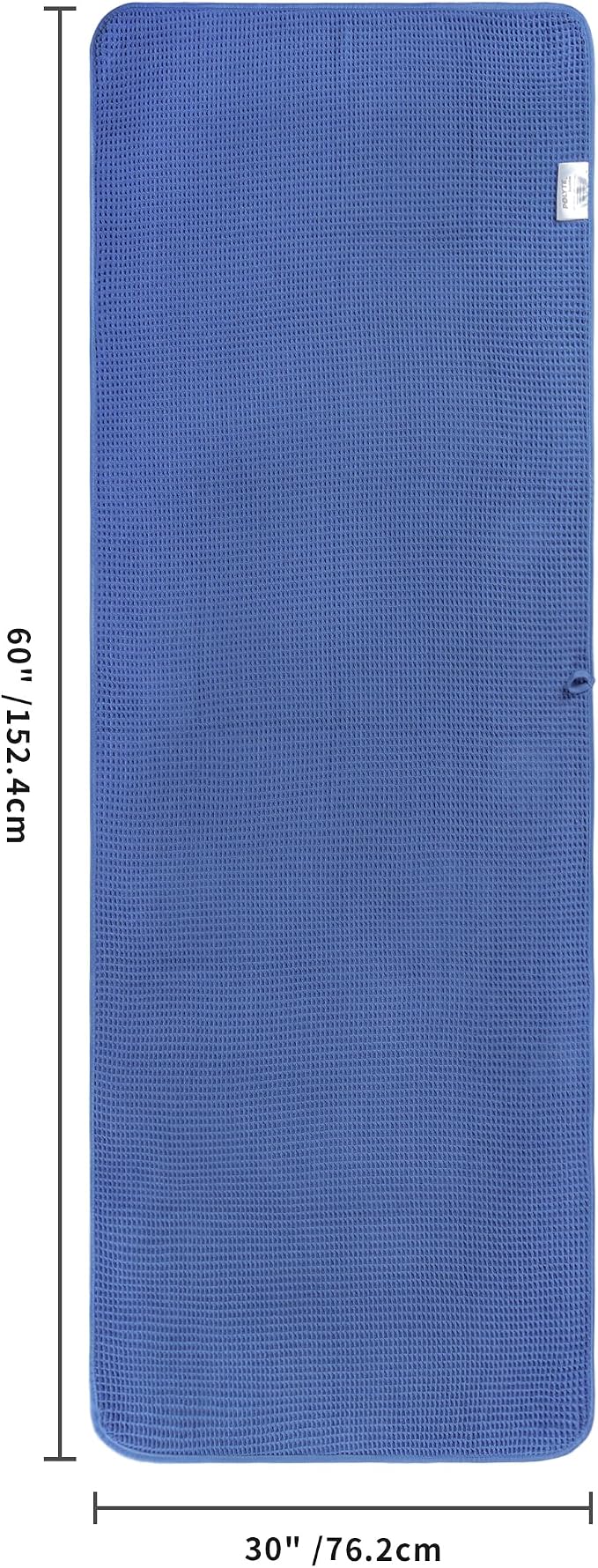 POLYTE Microfiber Oversize Quick Dry Lint Free Bath Towel, 60 x 30 in, 4 Pack - Image 4