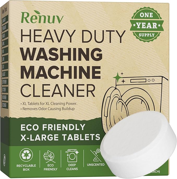 Renuv Washing Machine Cleaner + Dishwasher Cleaner Bundle - Image 2