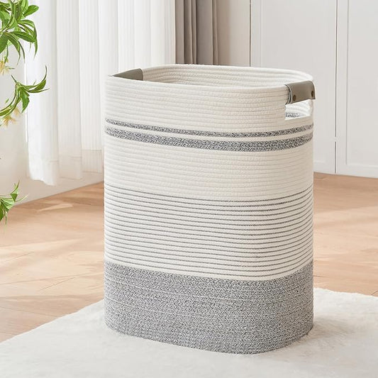 Laundry Basket with Handles by AINUOQI