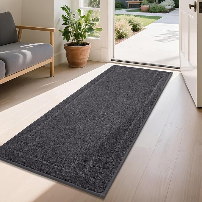 BEQHAUSE Door Mat 24" x 60", Non-Slip Door Mats Indoor Entryway Rugs Washable by BEQHAUSE