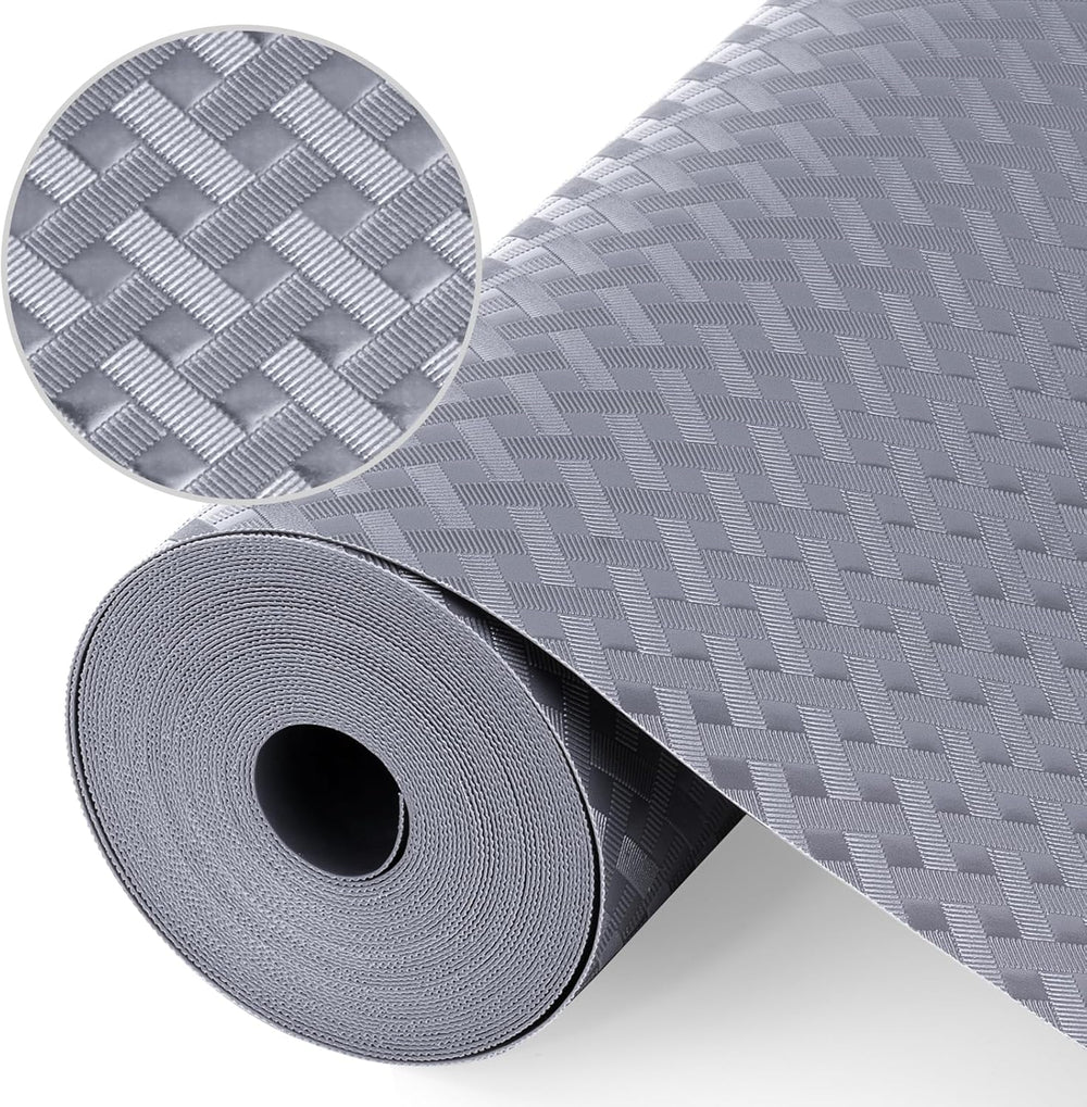 Shelf Liners, Non-Adhesive Drawer Liner, Waterproof & Oil-Proof Kitchen C...