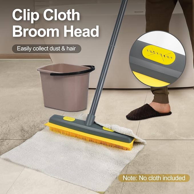 NEWE Rubber Pet Hair Removal Broom - Image 4