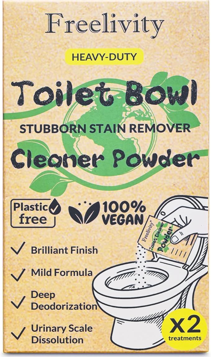 Freelivity Heavy Duty Toilet Bowl Cleaner Powder - Image 8