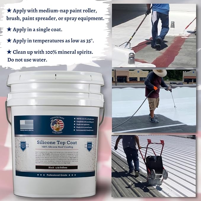 Countryman Coatings 100% Silicone Roof Coating - Image 2