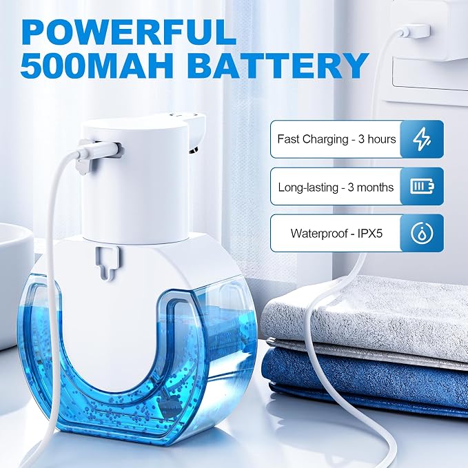 Automatic Foaming Soap Dispenser 15oz/420ml Foaming Hand Sanitizer Touchless - Image 7