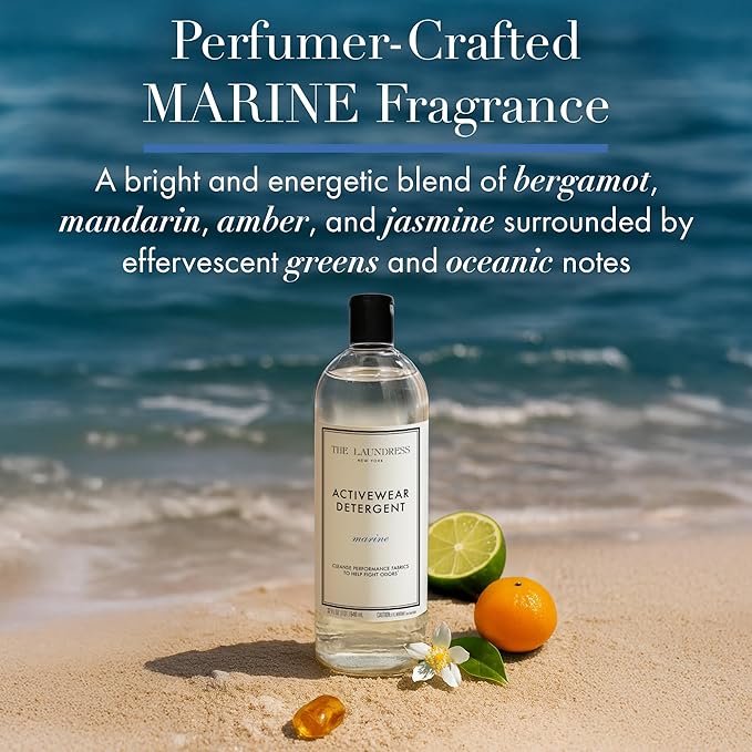 The Laundress Activewear Laundry Detergent, 32 Oz, Marine Fragrance, 4-in-1 - Image 6