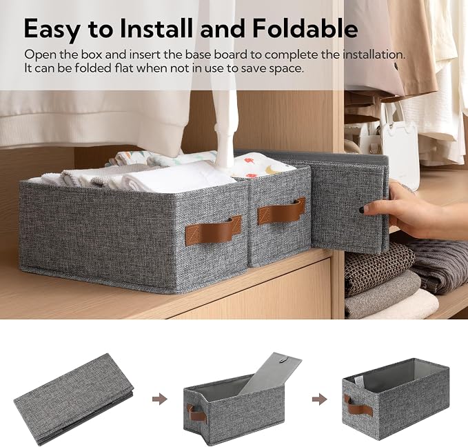 GRANNY SAYS Small Fabric Storage Bins - Image 7