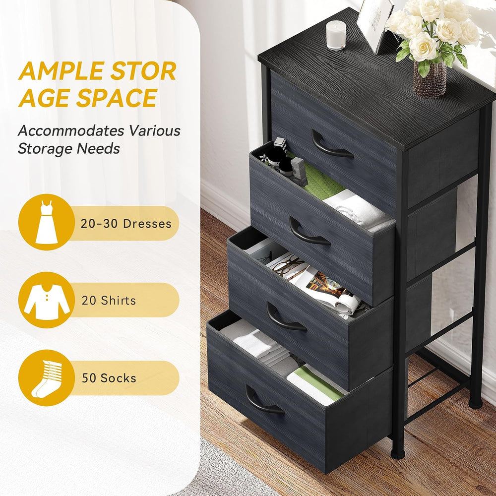 DWVO 4 Drawers Dresser