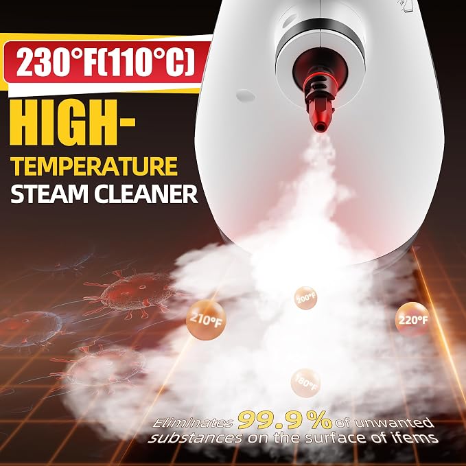 Pressurized Multi-Surface Handheld Steam Cleaner - Image 2