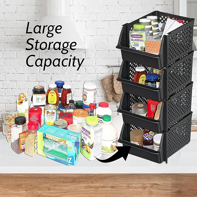 Skywin TidyFriend Stackable Storage Bins - Image 2