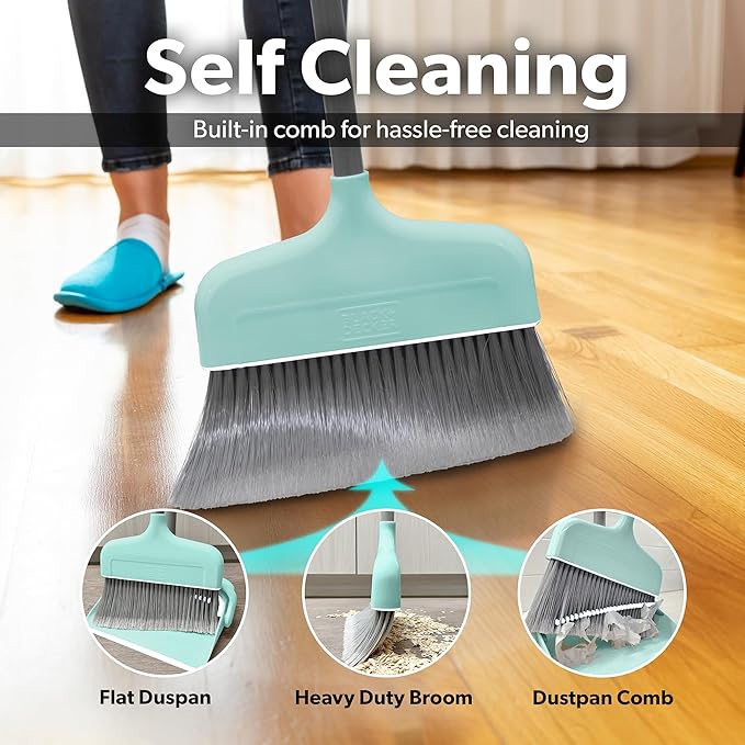 BLACK+DECKER Butler Broom & Dustpan Set - Image 2