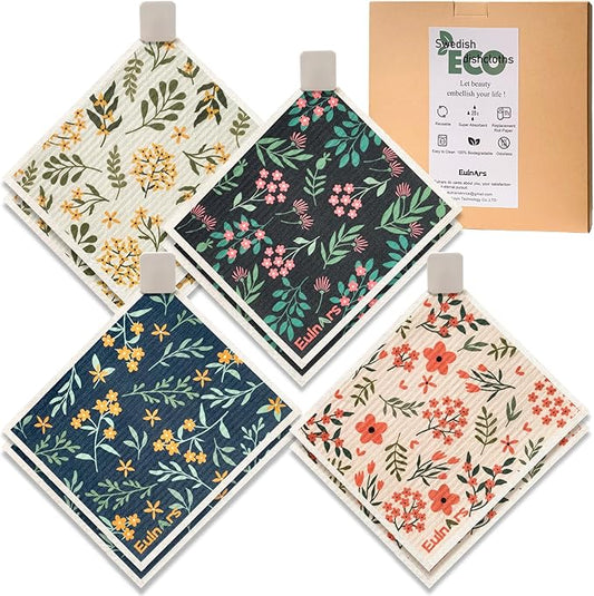 Reusable Paper Towels, Swedish Dishcloths by Eulnars