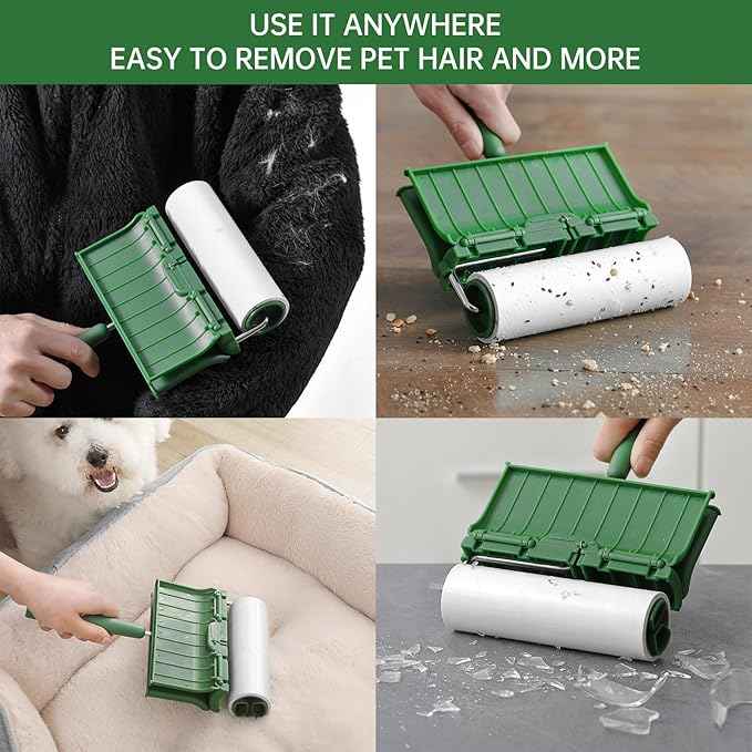 Fedicelly Large Lint Rollers Pet Hair Extra Sticky Furniture, Cat Dog Hair - Image 6