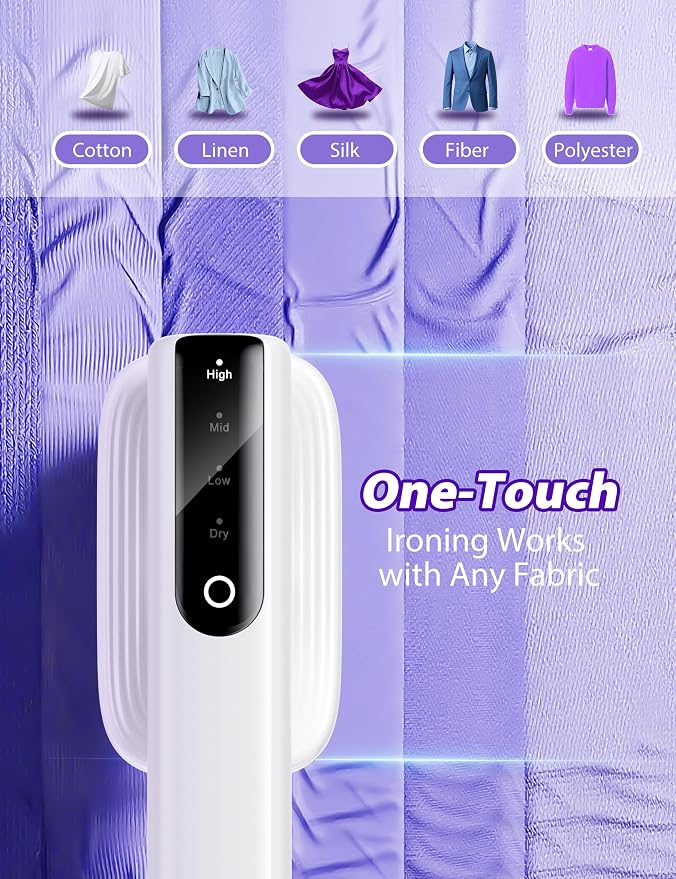 Sundu Steamer for Clothes, 15s Fast Heat-up Handheld Garment Steamer, 35mins - Image 7