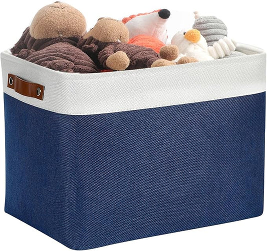 DULLEMELO Large Storage Baskets, Fabric Storage Bins by DULLEMELO