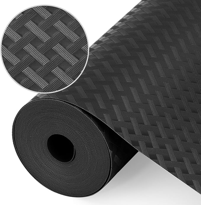 Shelf Liners, Non-Adhesive Drawer Liner, Waterproof & Oil-Proof Kitchen Cabinet by Origuuds