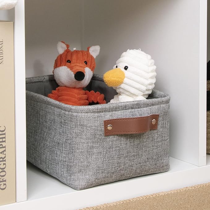 DULLEMELO Small Collapsible Fabric Basket - Image 5