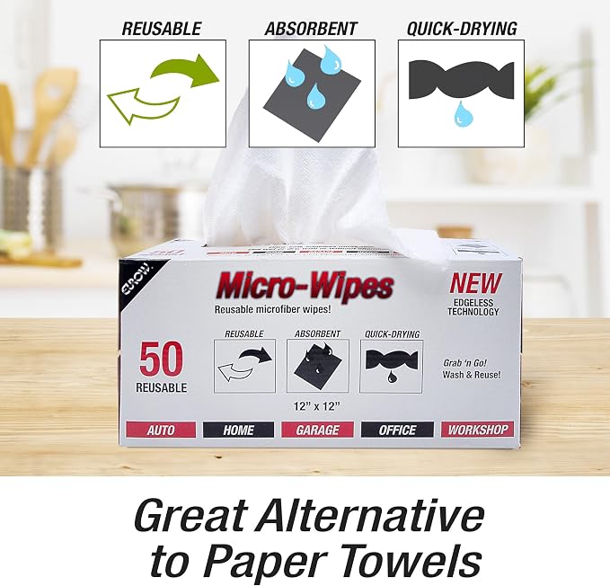 Eurow 200GSM Microfiber Cleaning and Drying Cloths - Image 5