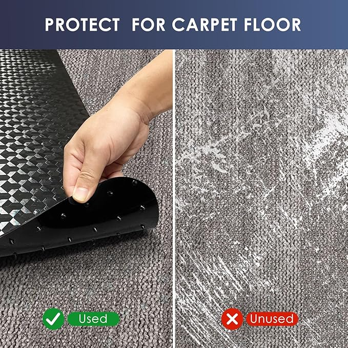 Vicwe Office Chair Mat for Carpet, Heavy Duty Chair Mat - Image 3