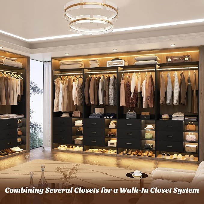 Aheaplus 2.5FT Closet System - Image 2